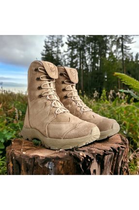 بوت بژ زنانه جیر پاشنه پر پاشنه کوتاه ( 4 - 1 cm ) Gore-Tex کد 777642501