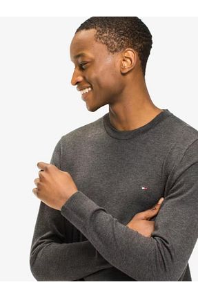 سوئیتر نارنجی مردانه پنبه ای Tommy Hilfiger - کد 376378980
