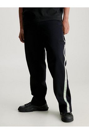 شلوار کرمگن مشکی مردانه پاچه لوله تفنگی Calvin Klein - کد 795143980