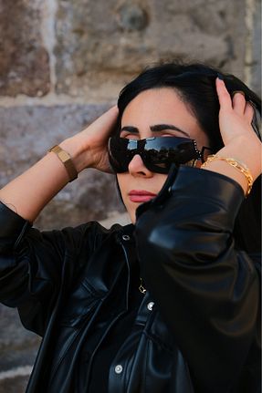 عینک آفتابی مشکی زنانه پلاریزه CALDİNİ - کد 36682314
