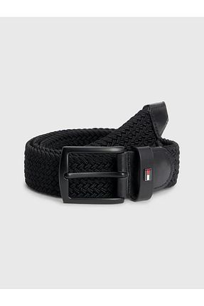 کمربند مشکی مردانه پلی استر Tommy Hilfiger - کد 713709237