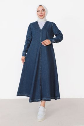 لباس آبی زنانه جین رگولار کد 770431007