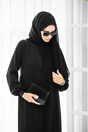 کلاه و ابایا رنگی زنانه جین Ferraceci - کد 811341327