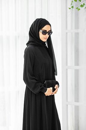 کلاه و ابایا رنگی زنانه جین Ferraceci - کد 811341327