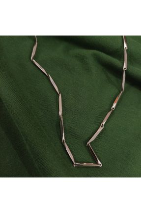 گردنبند جواهر مردانه استیل ضد زنگ کد 811701094