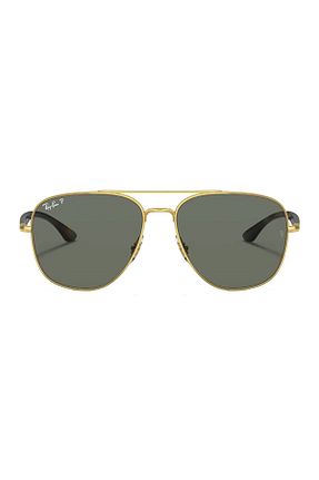 عینک آفتابی طلائی مردانه 56 Ray-Ban - کد 806582521