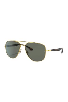 عینک آفتابی طلائی مردانه 56 Ray-Ban - کد 806582521