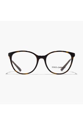 عینک محافظ نور آبی قهوه ای زنانه 51 پلاستیک UV400 کد 812049104