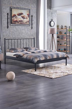 چارچوب تخت مشکی فلزی Unimet - کد 739109359