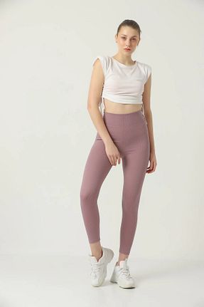 ساق شلواری بنفش زنانه بافتنی byhaziran butik - کد 811462686