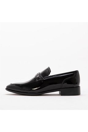 کفش کلاسیک مشکی مردانه چرم لاکی Pierre Cardin - کد 242479161