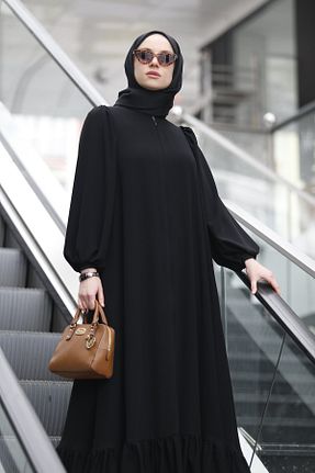 کلاه و ابایا رنگی زنانه جین Ferraceci - کد 811341603