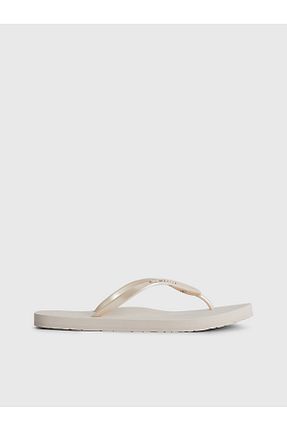 صندل طوسی زنانه پاشنه تخت Calvin Klein - کد 673844365