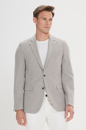 کت بژ مردانه Blazer Altınyıldız Classics - کد 811282333