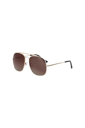 عینک آفتابی قهوه ای مردانه UV400 Lee Cooper - کد 811398575