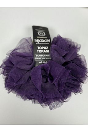 شال بنفش زنانه پنبه پلی استر hijabchi - کد 778458607