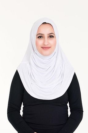 کلاه شنای حجاب سفید زنانه Sensu - کد 811866175