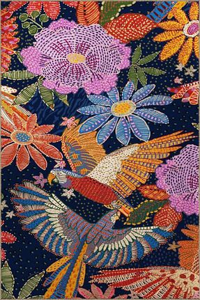 فرش رنگی قابل شستشو Rugs Modern Halı - کد 811861226