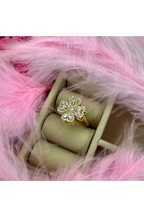 انگشتر جواهر طلائی زنانه سنگ طبیعی Elifsu Jewelry - کد 812006799