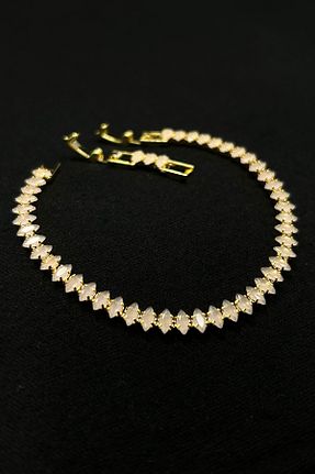 دستبند استیل (فولاد) صورتی زنانه استیل ضد زنگ Serelia - کد 812040101