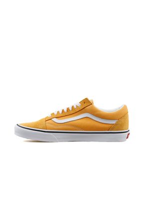 کفش اسنیکر زرد زنانه جیر کد 812043652