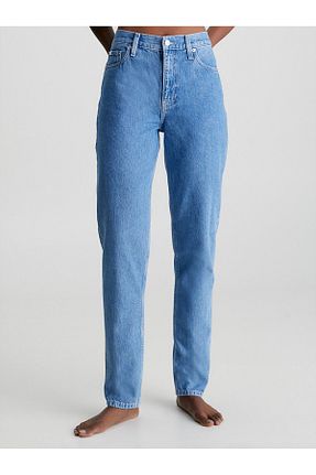 شلوار آبی زنانه پنبه ای Calvin Klein - کد 750659845