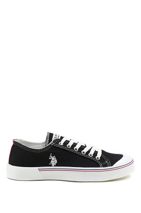 کفش اسنیکر مشکی مردانه بند دار U.S. Polo Assn. - کد 811842024