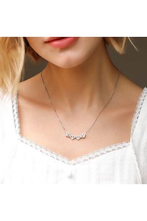 گردنبند استیل ( فولاد ) سفید زنانه استیل (فولاد) Acousticworld - کد 811392995