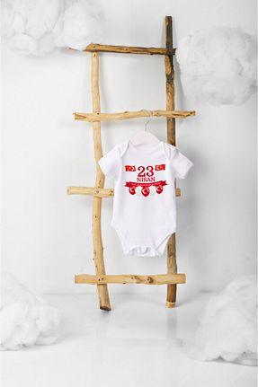 بادی و سرهمی نوزادی سفید بچه گانه %100 پنبه Lotus Baby - کد 811774986