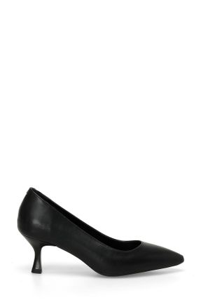 کفش پاشنه بلند کلاسیک مشکی زنانه PU پاشنه نازک پاشنه متوسط ( 5 - 9 cm ) کد 811865142