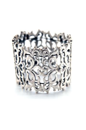 دستبند جواهر زنانه روکش نقره کد 3808479
