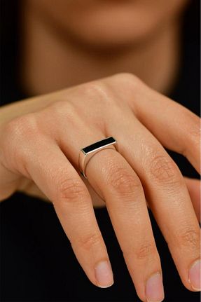 انگشتر نقره زنانه زیرکن Roza Silver - کد 812310990