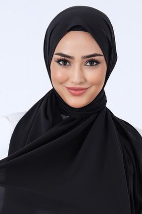 شال مشکی زنانه پلی استر HAREM SCARF - کد 812376877