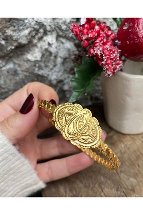 دستبند مروارید طلائی bestmysilver - کد 792863422