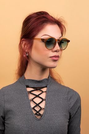 عینک آفتابی قهوه ای زنانه پلاریزه By Donetto - کد 812462382