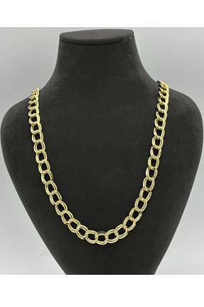 گردنبند استیل ( فولاد ) طلائی زنانه استیل (فولاد) Jeylin - کد 809032393