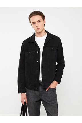 کاپشن مشکی مردانه رگولار LC Waikiki - کد 812329392