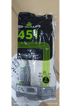 دستکش کار سفید Showa - کد 808771661
