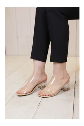 کفش مجلسی نارنجی زنانه پاشنه متوسط ( 5 - 9 cm ) پاشنه نازک کد 812442949
