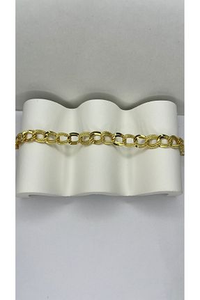 دستبند استیل (فولاد) طلائی زنانه استیل ضد زنگ ADOR - کد 812489671