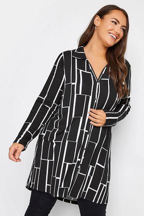 پیراهن سایز بزرگ مشکی زنانه سایز بزرگ Stil Diva - کد 766227370