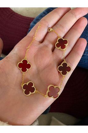 دستبند مروارید طلائی bestmysilver - کد 801727438