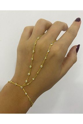 دستبند مروارید طلائی bestmysilver - کد 792863461