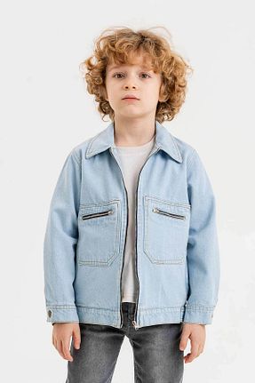 کت آبی بچه گانه رگولار Gold Class Kidswear - کد 812720690