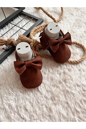 بابت قهوه ای بچه گانه جیر BAHNUR - کد 812110204