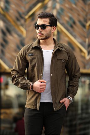 کاپشن خاکی مردانه رگولار BOYS MANS - کد 812208178