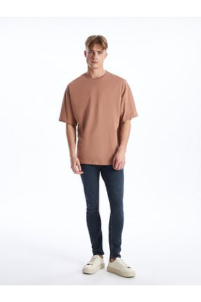 شلوار جین سرمه ای مردانه پاچه لوله تفنگی LC Waikiki - کد 812444558