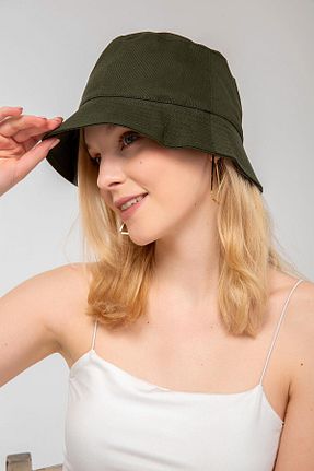 کلاه خاکی زنانه پنبه ای Saria Moda - کد 287424709