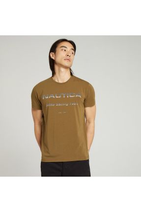 تی شرت سبز مردانه رگولار یقه گرد کد 289816735