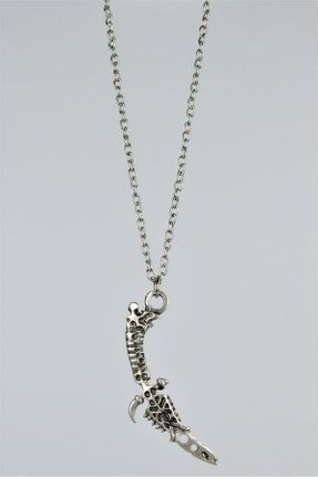 گردنبند جواهر زنانه استیل ضد زنگ کد 812197679